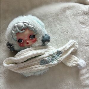 POP MART SKULLPANDA Winter Symphony Series Plush song of snow